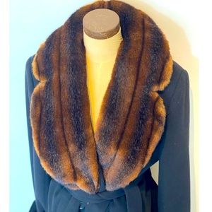 30% OFF BUNDLES! FUR CASHMERE WOOL TRENCH COAT!